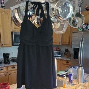 Lilly Rose Black Mini Dress Juniors XXL